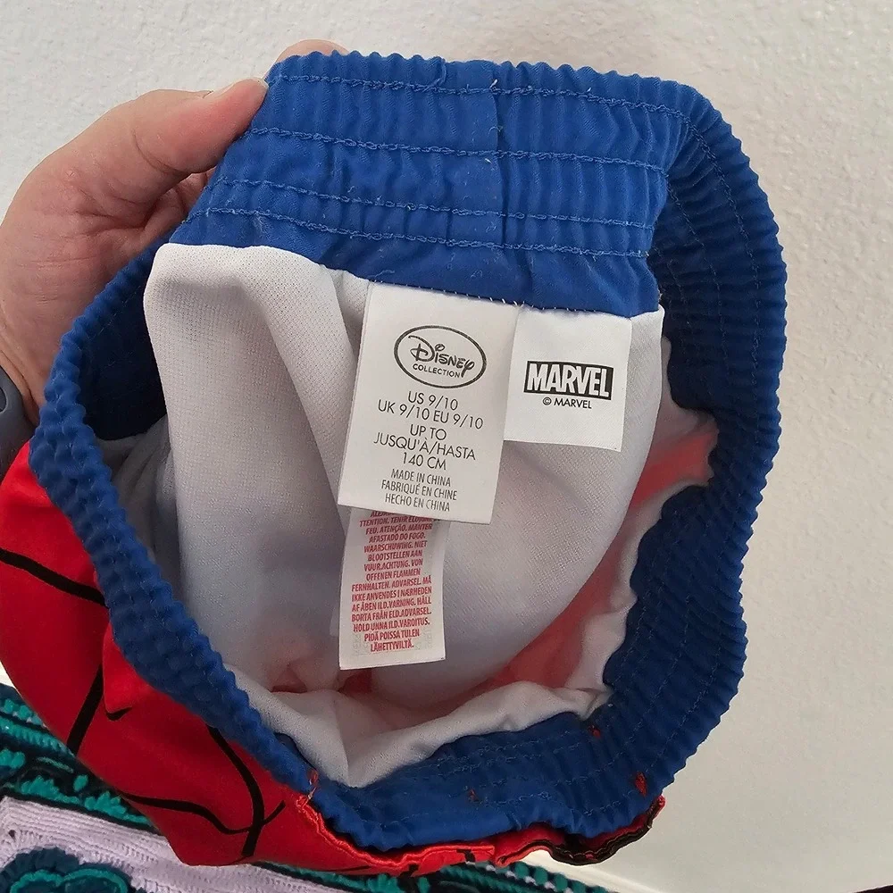 Marvel‎ Spider-Man Boys Swim Trunks Size 9-10